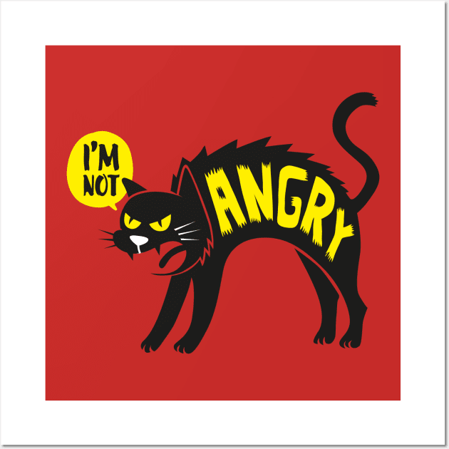 I'm not ANGRY Wall Art by VectorLance